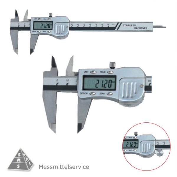 Digital-Messschieber, Metallgehäuse, Messbereich bis 300 mm